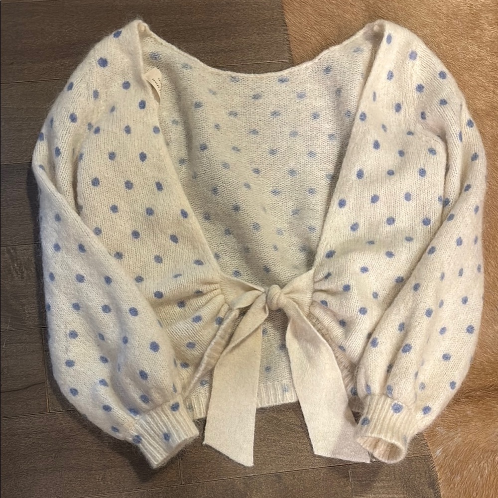 Sezane Alba Sweater Polka Dot Size S - Picture 7 of 7